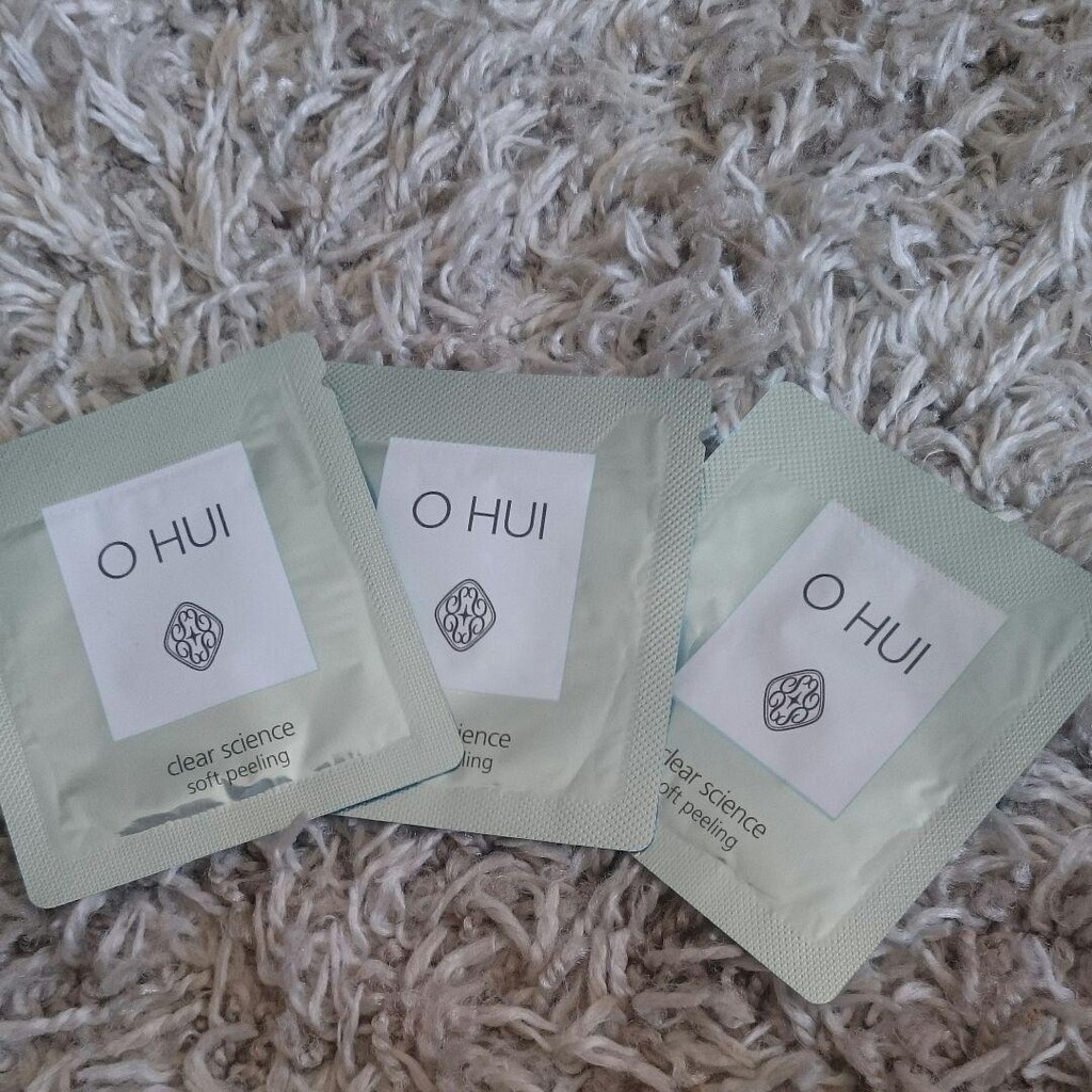 Combo 5 - 10 Gói Tẩy Da Chết OHUI Clear Science Soft Peeling