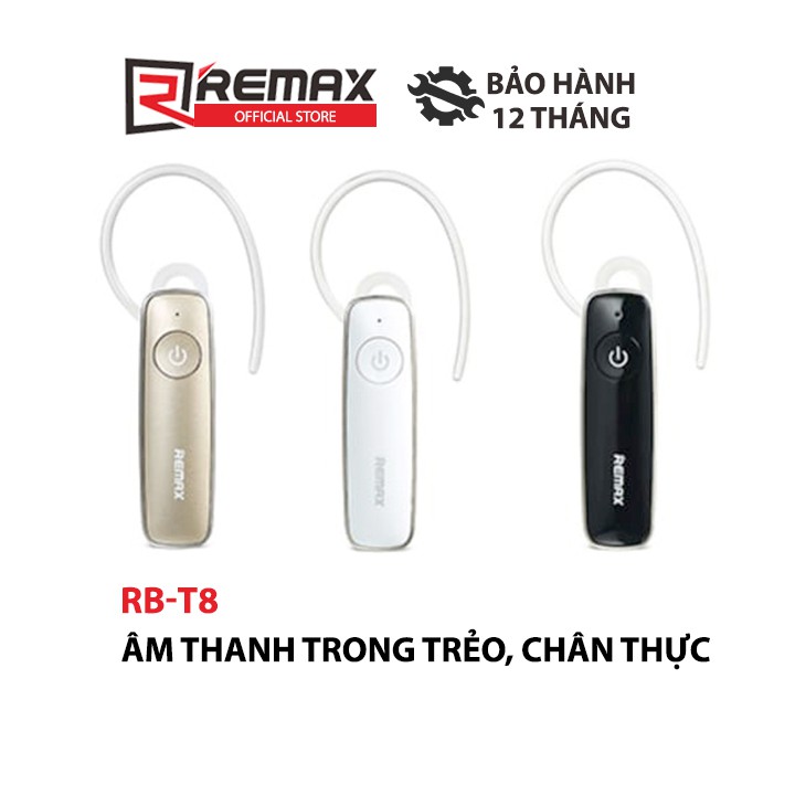 Tai nghe Bluetooth một bên Remax RB-T8