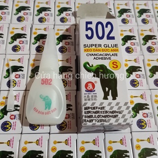 Set 2 Lọ Keo 502 keo con voi