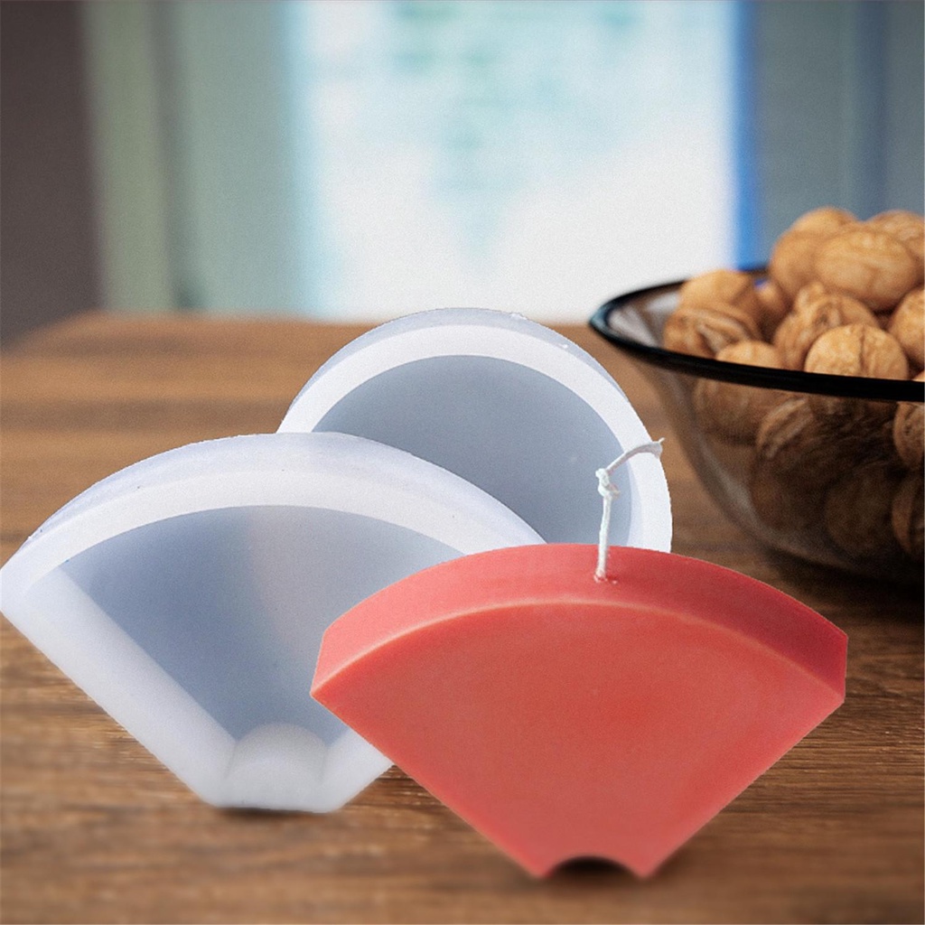 Khuôn Silicone Làm Nến / Xà Phòng / Đất Sét DIY