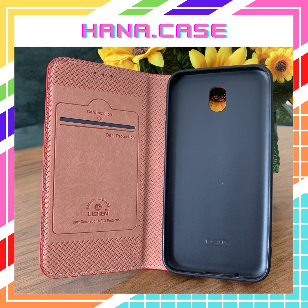 Bao da samsung galaxy j7 prime Lishen Hana case
