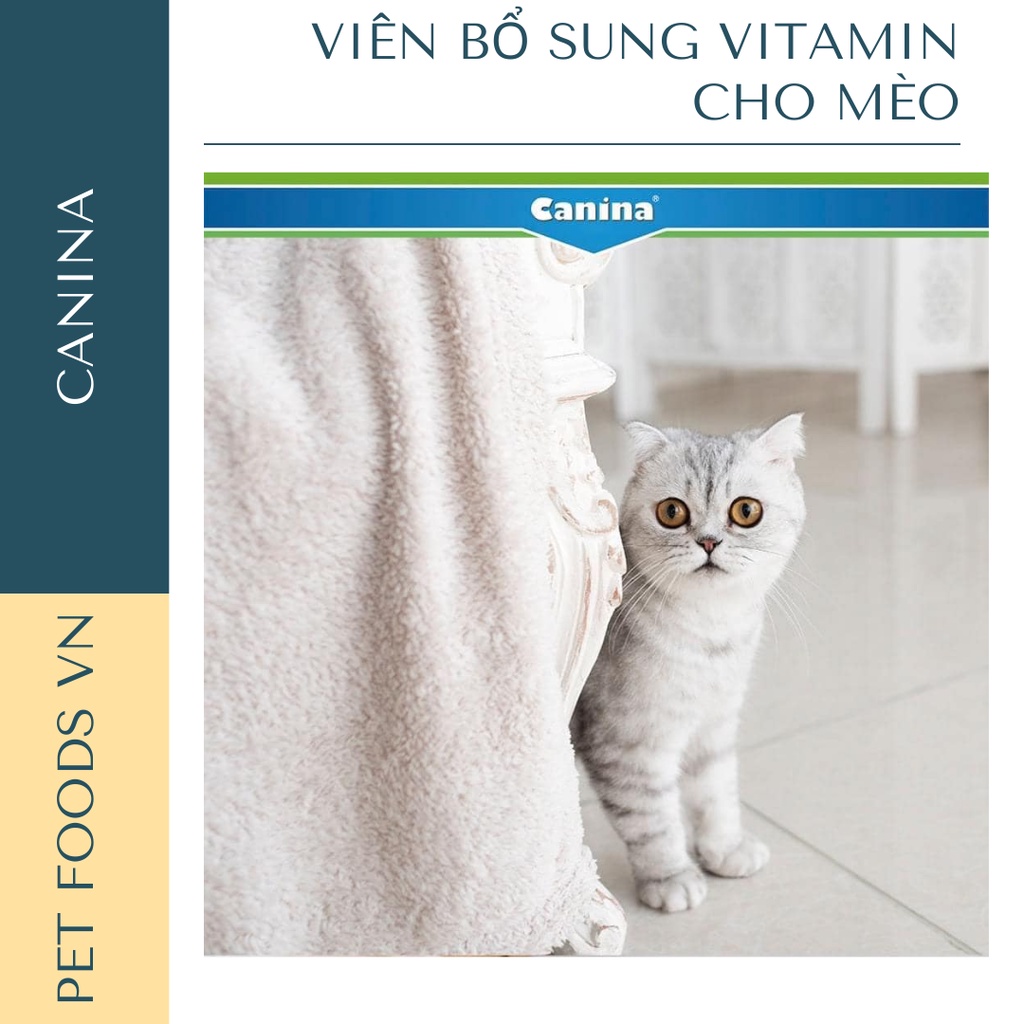 Vitamin cho mèo CANINA Cat-Vitamin Tabs dạng viên