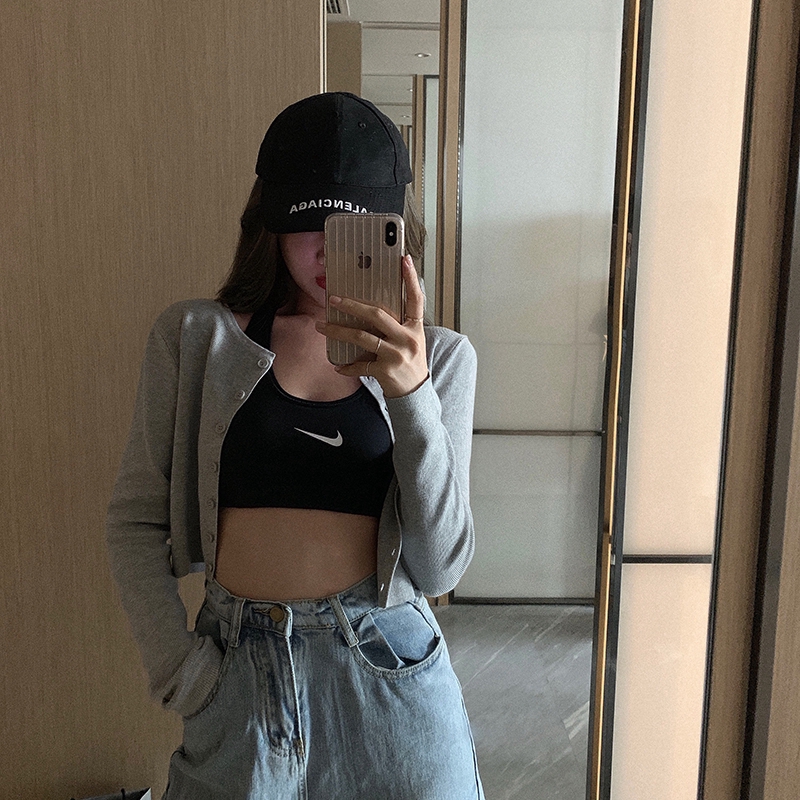 SUXI Áo Len Tay Dài Kiểu Dáng Retro Thời Trang Cho Nữ