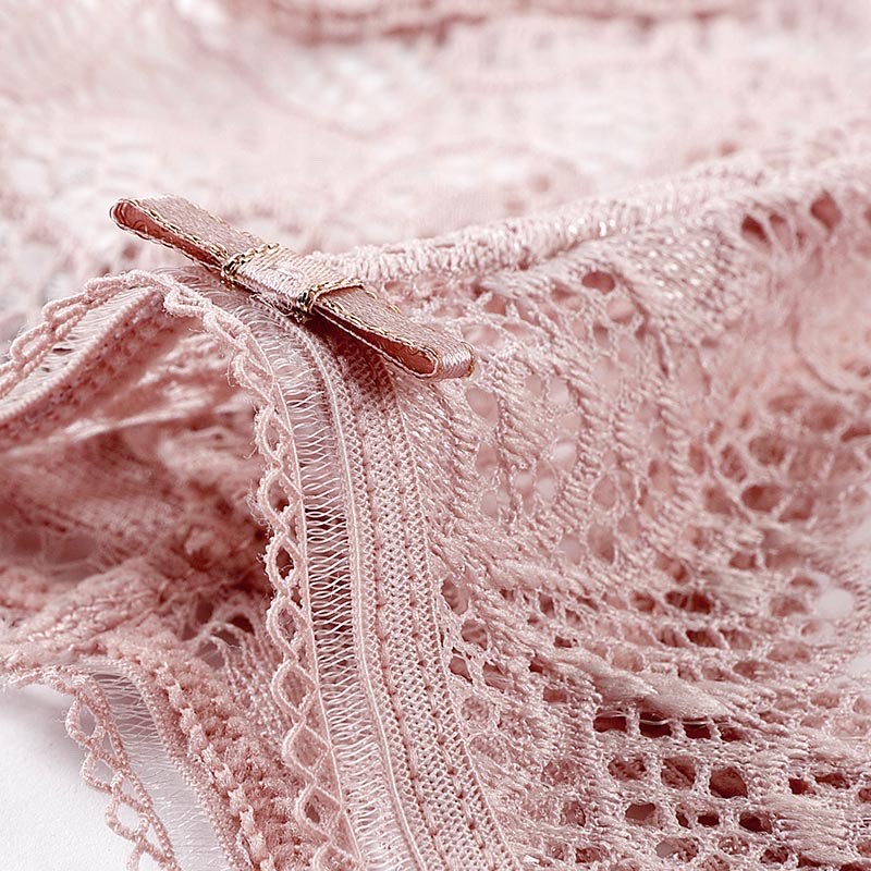 [CÓ BIGSIZE] Quần Lót Ren Lọt Khe Đính Nơ Xinh Xắn Chíp Ren Siêu Mềm Mịn Mainia Shop