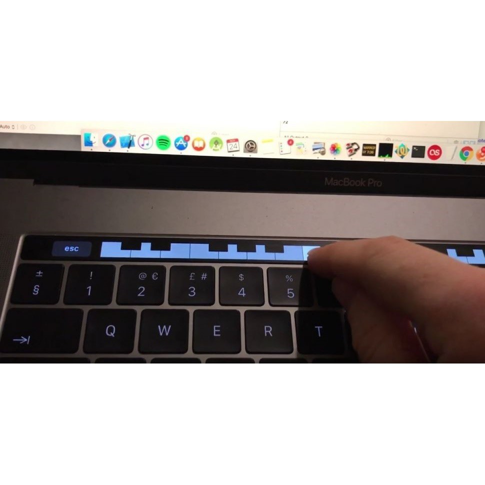 Miếng Dán Bảo Vệ Touch Bar Cho Macbook Pro 13/15/16inch