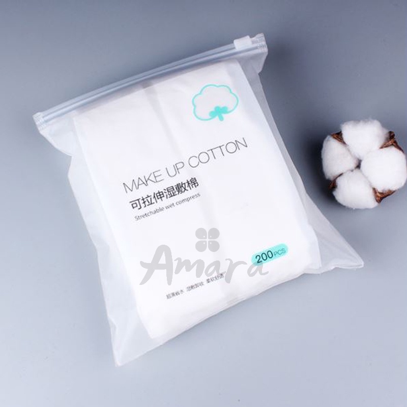 Bông Tẩy Trang Đa Năng Nội Địa Trung MAKE UP COTTON 200 Miếng, Bông Tẩy Trang Có Thể Co Giãn Tiện Lợi _BTT01