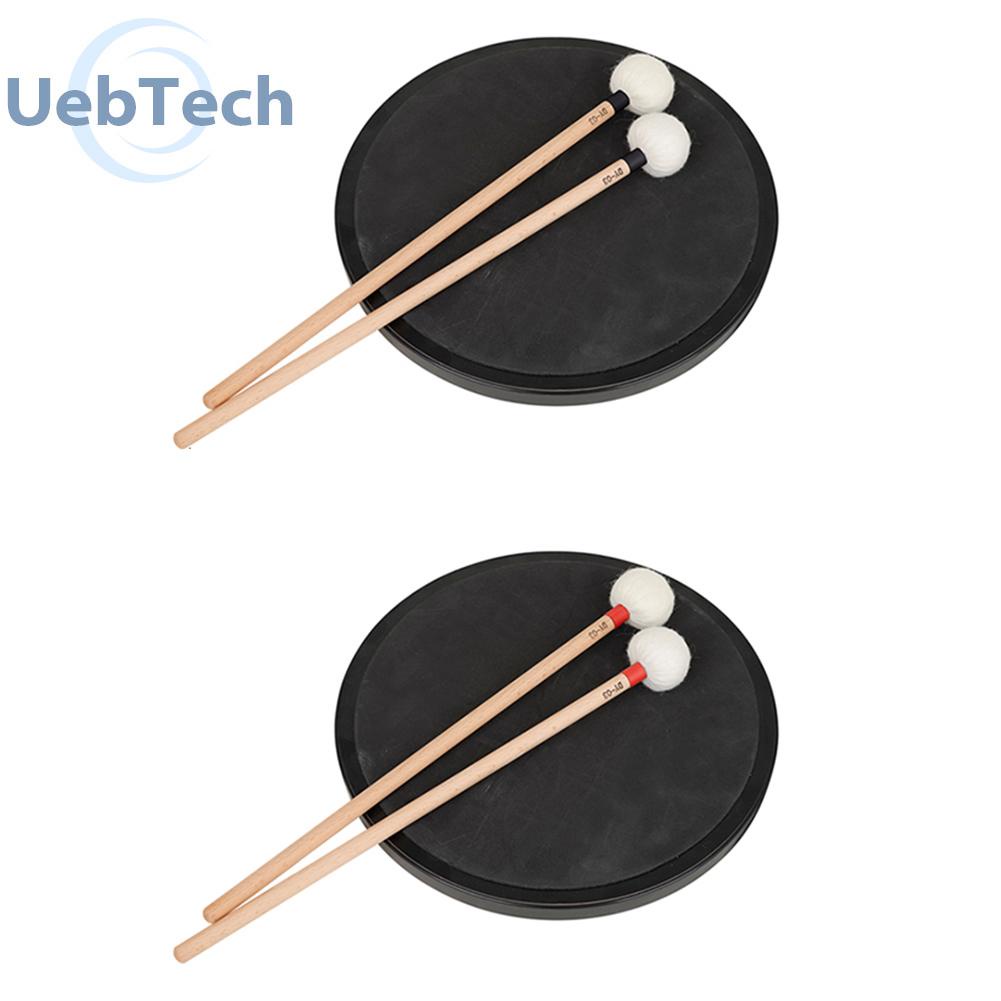 Bộ 2 Dùi Đánh Trống Đầu Nỉ Mềm Tay Cầm Bằng Gỗ