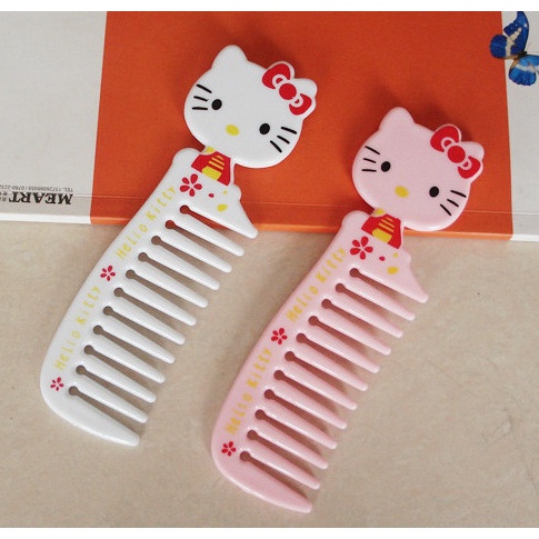 [Hàng Sẵn] Lược HELLOKITTY Nhỏ Gọn Dễ Mang Theo Dễ Thương