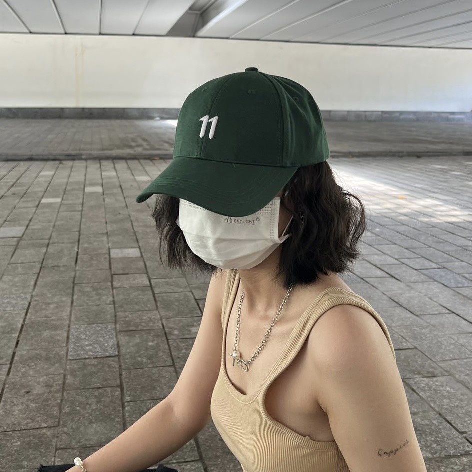Nón Mũ XANH LÁ LƯỠI TRAI Nam Nữ Unisex