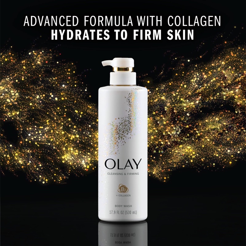 SỮA TẮM OLAY COLLAGEN & VITAMIN B3 530ML CỦA MỸ