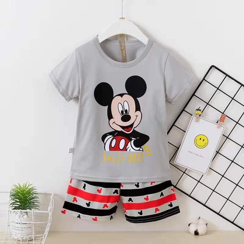 Bộ cotton xuất hàn cho bé từ 16-25kg