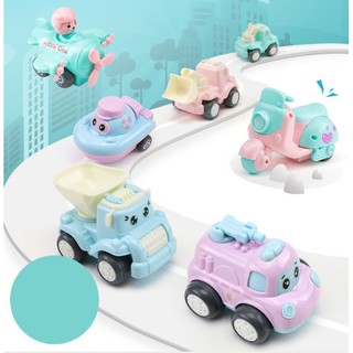 Full bộ Xe Mô Hình Mini kids Toys- Những người bạn vui vẻ – chạy bánh đà mượt mà, bền bỉ dành cho trẻ từ 1-5 tuổi