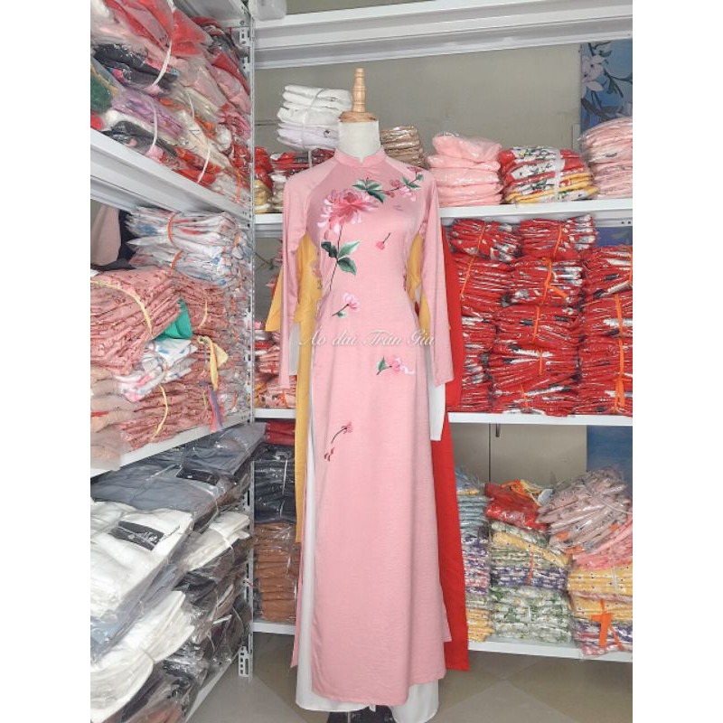 Ái dài truyền thống ⚡thêu lắc tay tỉ mỉ ⚡Áo dài chất lượng cao