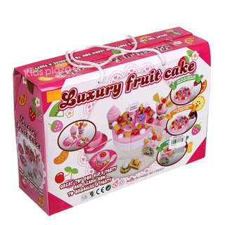 Bộ đồ chơi bánh sinh nhật cho bé Luxury Fruit Cake