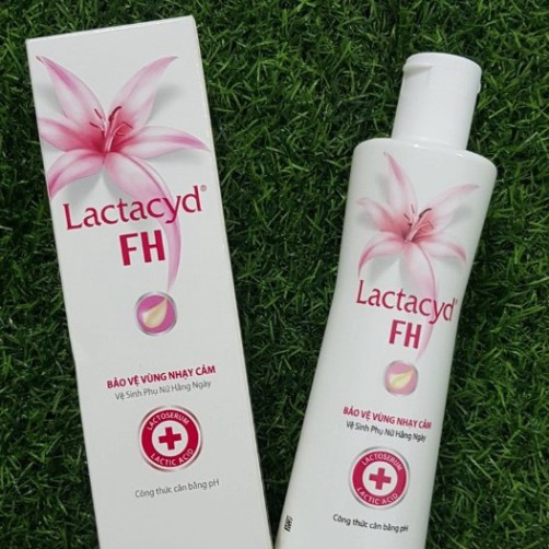 Dung dịch vệ sinh Lactacyd FH – Kháng khuẩn và giảm viêm ngứa âm đạo (chai 250ml)