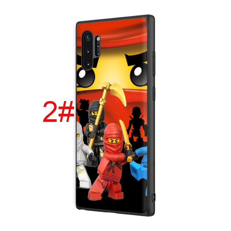 Ốp điện thoại mềm hình phim LEGO Ninjago S103 cho Samsung A9 A8 A7 A6 J8 J4 J6 2018 A5 2017 Note 8 9 10 Lite Plus