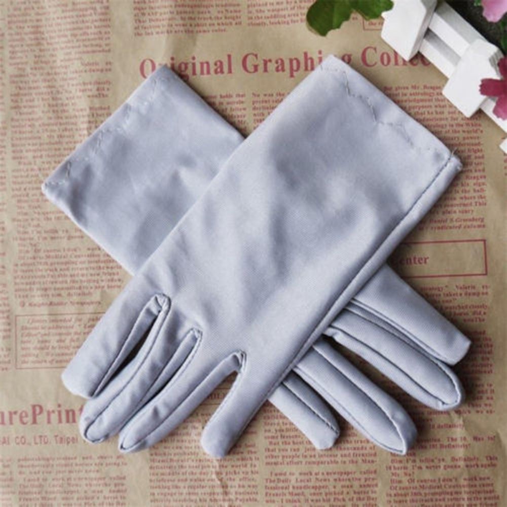 Găng tay phối ren hoa thiết kế thanh lịch cho phái nữ