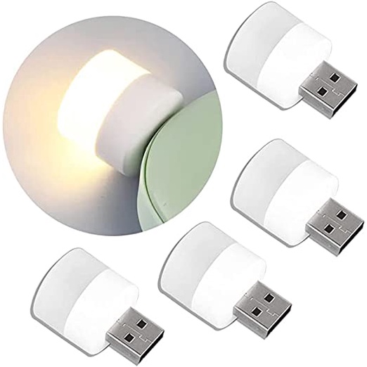Đèn LED Đọc Sách Mini Bảo Vệ Mắt Sạc Cổng USB Gắn Máy Tính, Laptop, Sạc dự phòng