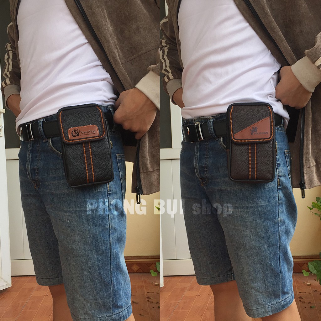 Túi Điện Thoại Đeo Hông Da Đẹp Đi Phượt Đi Du Lịch Thuận Lợi Cho Shiper | BigBuy360 - bigbuy360.vn