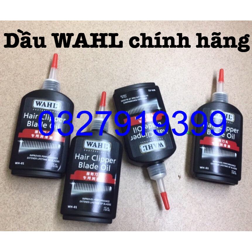 Dầu tra tông đơ , tra kéo chính hãng WAHL 120ml