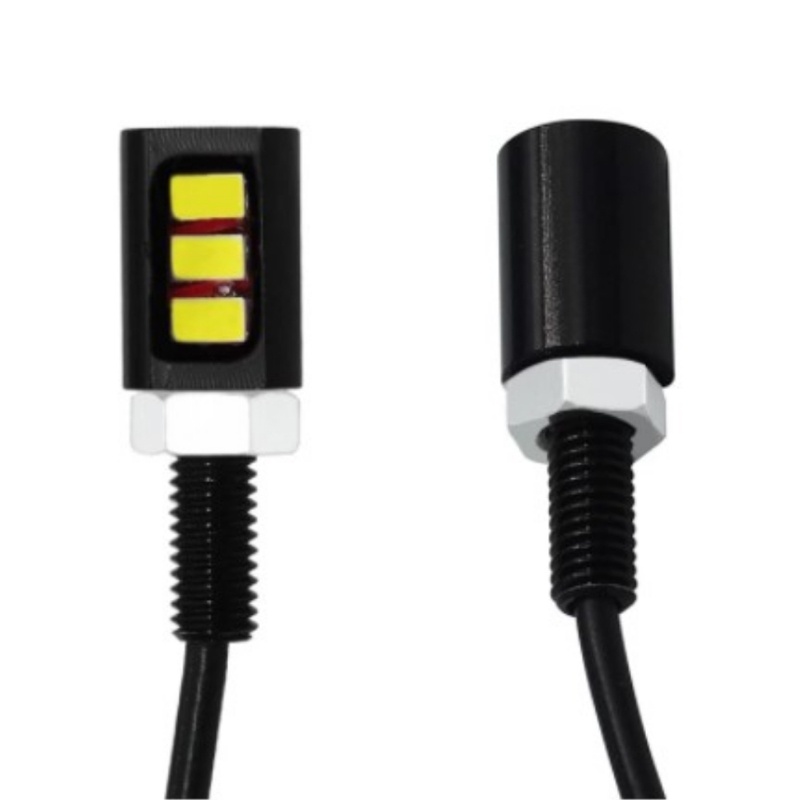 Đèn LED Tín Hiệu Thông Dụng Kèm Ốc Vít Cho Xe Máy / Xe Hơi