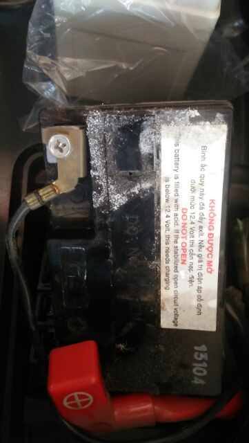 Bình ắc Quy lithium dùng cho xe dr weve và ex 2007 VS5ac bao đúng giá công ty