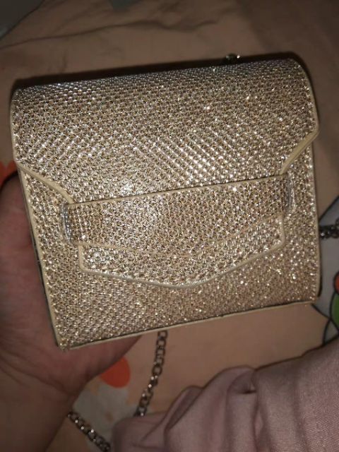 ORDER+ẢNH THẬT| Túi xách đeo chéo mini size nhỏ dây kim loại siêu xinh 😍