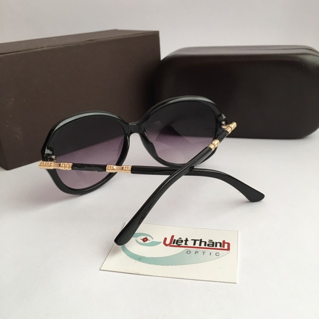 Kính chống nắng nữ form tròn full box như hình