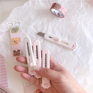 Dao rọc giấy chân mèo cute
