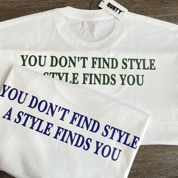 Áo Thun Unisex Dusty Worldwide Style White 100% Cotton 250gsm - Local Brand Chính Hãng