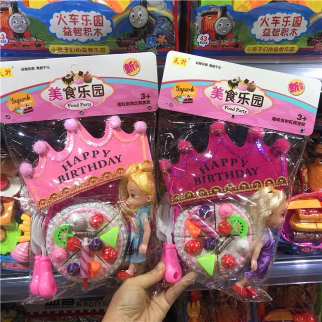 Set Bánh Kem Sinh Nhật và Nón Happy Birthday