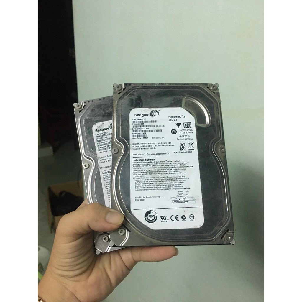 HDD SEAGATE 500GB SỨC KHỎE 100%