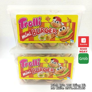 [Hỏa Tốc] Kẹo dẻo Trolli Mini Burger 600g