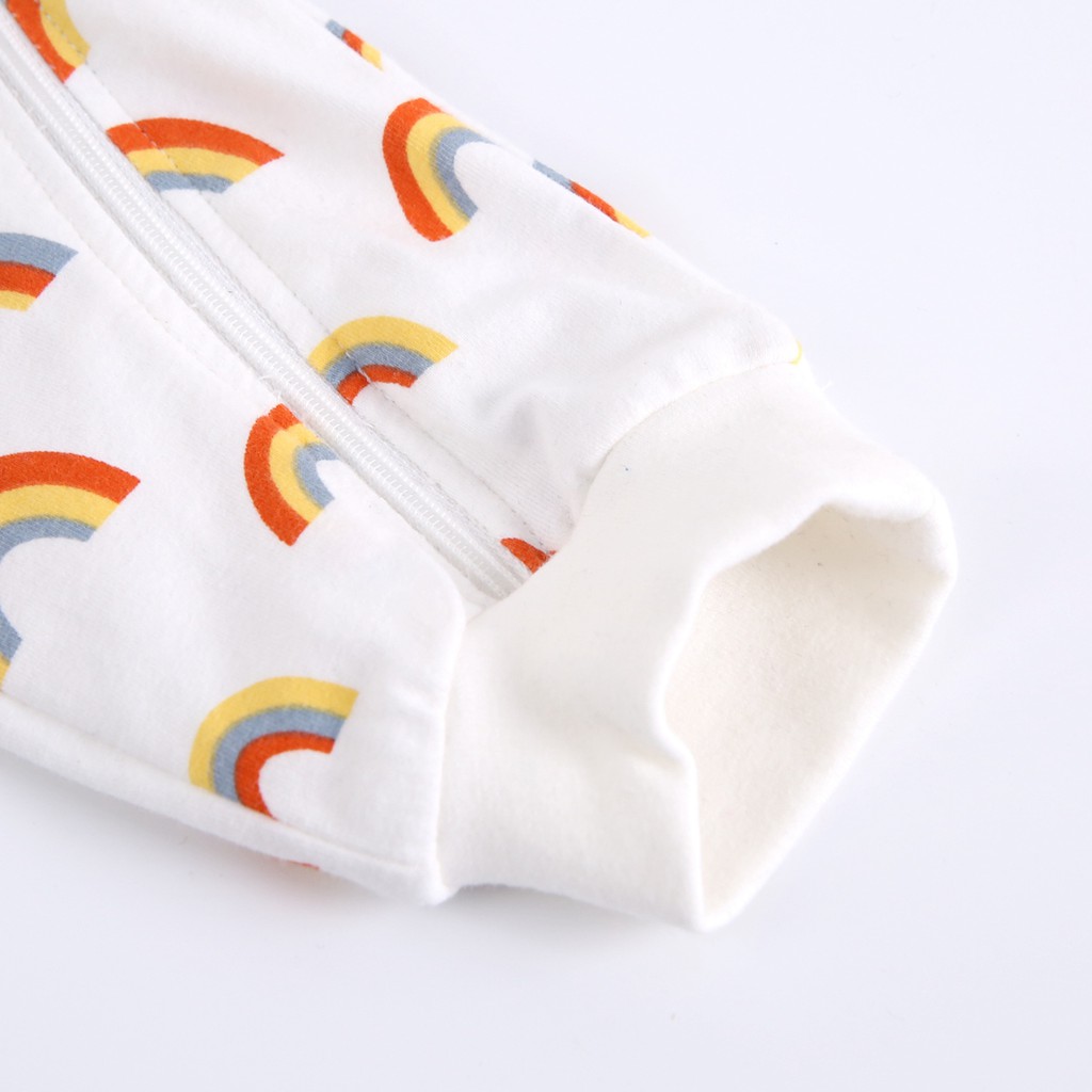 Áo Liền Thân Sanlutoz Bằng Cotton In Họa Tiết Hoạt Hình Cho Bé Sơ Sinh