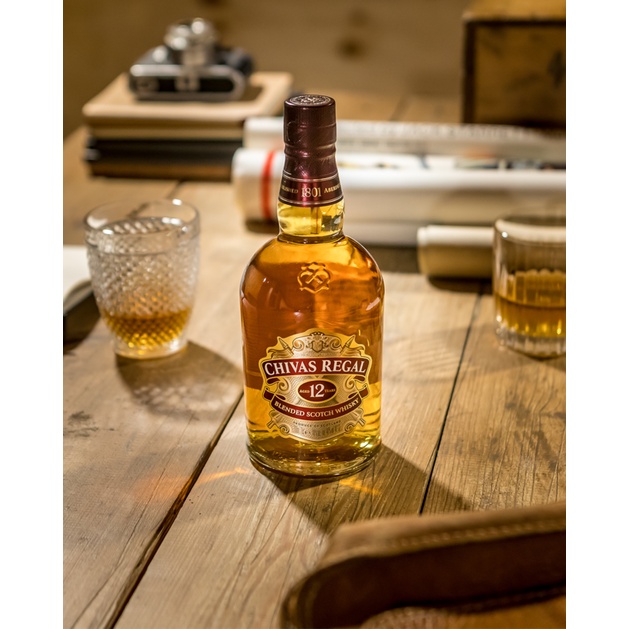 Rượu Chivas Regal 12 YO Nồng Độ Alc 40% 375ml [Whisky] Kèm Hộp