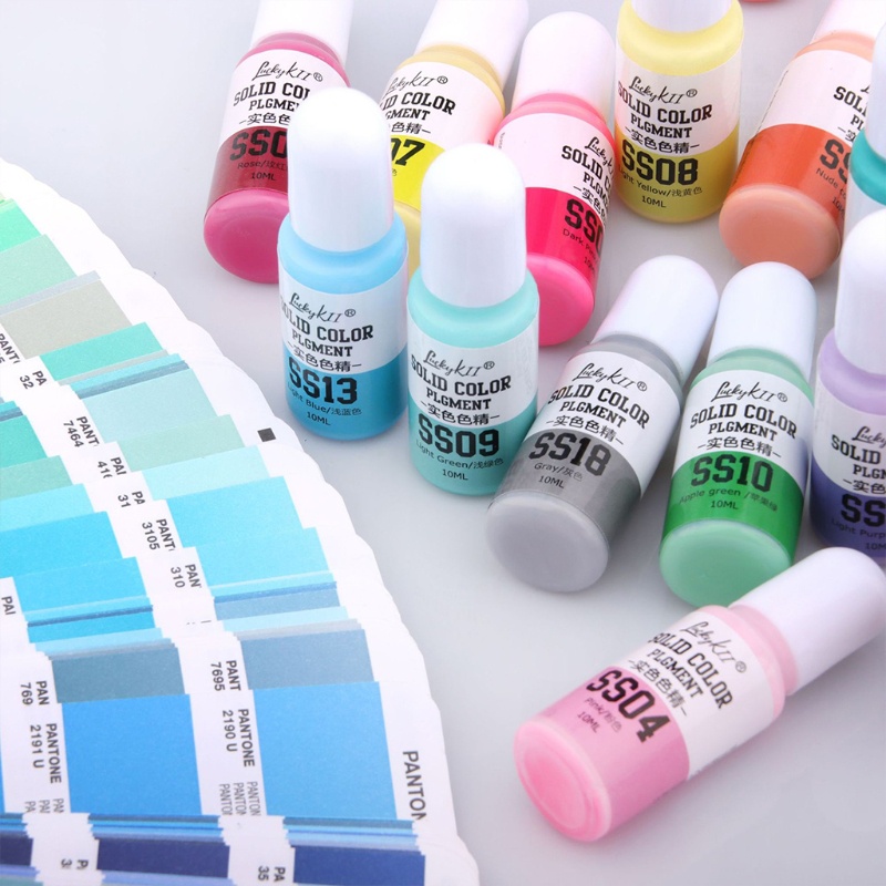 Khuôn Đổ Resin UV Resin Màu Sắc Macaron
