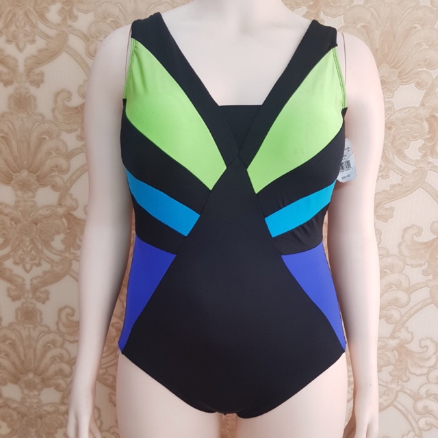 Áo tắm big size 1 mảnh đối xứng bơi biển size 80-90kg | BigBuy360 - bigbuy360.vn