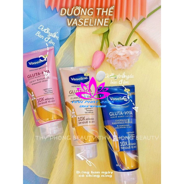 [Chính Hãng 320ml]Dưỡng thể VASELINE 10X Thái Lan
