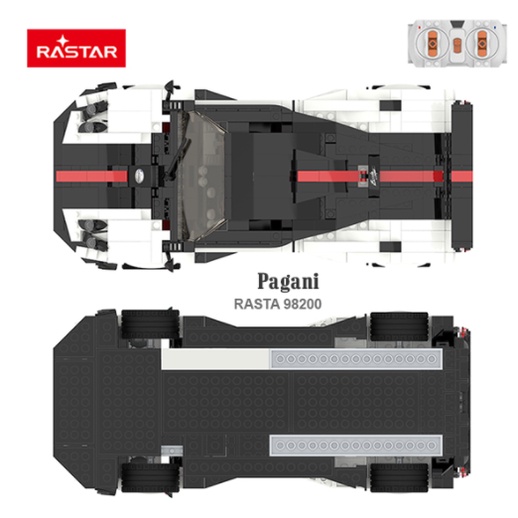 Bộ đồ chơi lắp ghép siêu xe- Lego lắp ghép xe Pagani Zonda điều khiển từ xa- Hàng cao cấp- Bảo hành 12 tháng toàn quốc