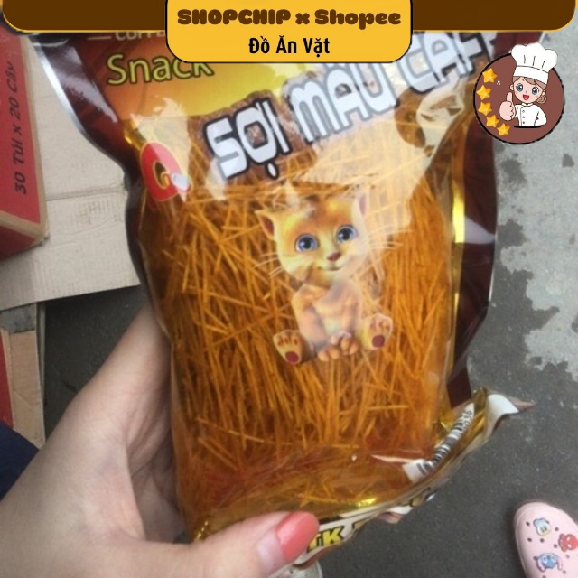 Tăm Sợi Snack Chua Cay [Hàng HOT Đồ Ăn Vặt, snack tăm cay, đồ ăn vặt, ăn vặt tuổi thơ cổng trường