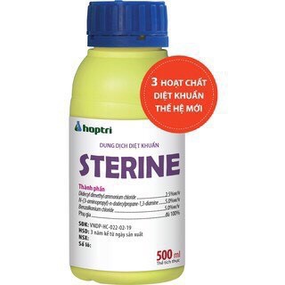 { Thuốc khử trùng sát khuẩn, phòng bệnh STERINE - 500ml }