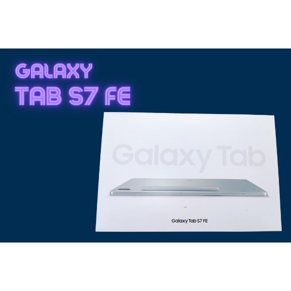 Tab S7 fe của samsung màu bạc có bút