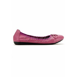 Giày nữ búp bê da bò màu tím PH7911