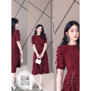 [Mã FATHANG5 giảm 10K đơn 50K] Bigsize Đầm kết cườm D605