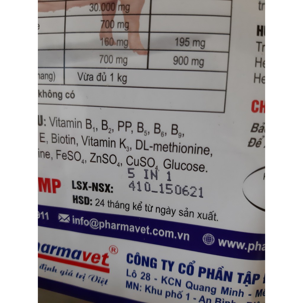 1kg MIX- SIÊU VỖ BÉO HEO