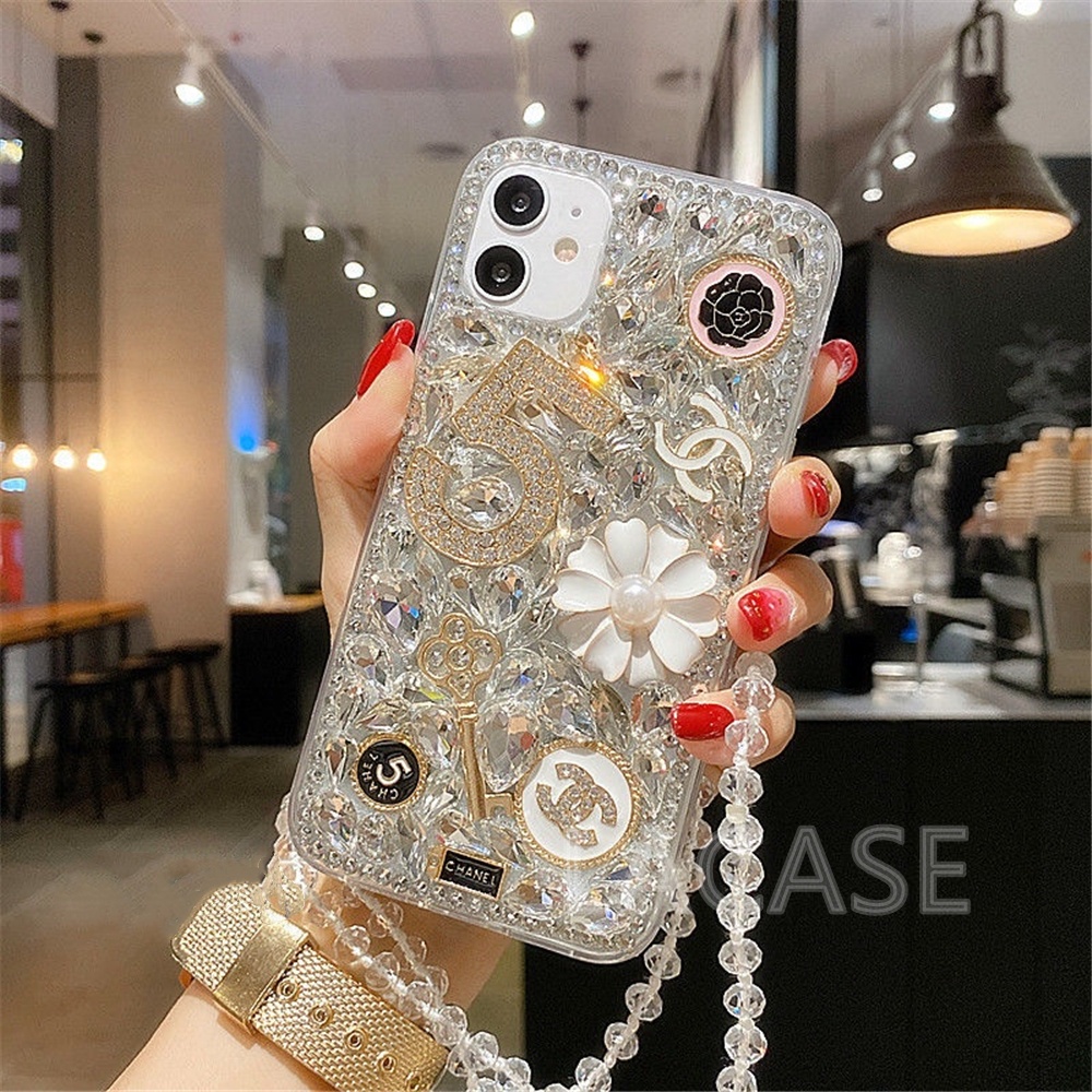 Thời Trang Ốp Điện Thoại Dẻo Họa Tiết Chai Nước Hoa Kèm Dây Đeo Cho Iphone 12 Mini 12 Pro Max 11 Pro Max Se 2020 No.5