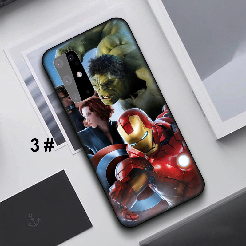 Samsung Galaxy A9 A8 A7 A6 Plus A8+ A6+ 2018 A5 A3 2016 2017 Protective Soft TPU Case 66LF iron man Captain America Casing Soft Case