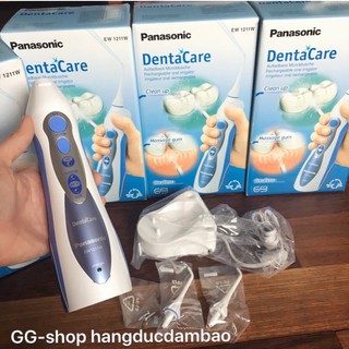Máy tăm nước panasonic 1211 cầm tay nhỏ gọn, pin bền - oral irrigator ew1211