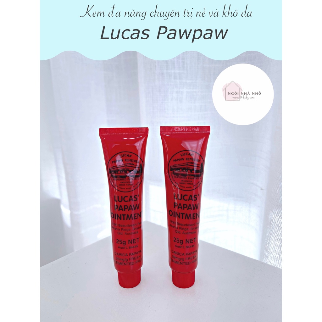 Kem đu đủ đa năng Lucas Papaw Ointment, Úc 25g