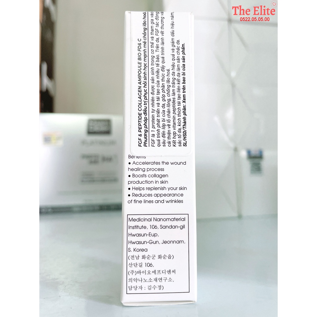 Tinh Chất FGF &amp; Peptide Collagen Thu Nhỏ Lcl - Căng Bóng - Chống Lão Hoá 10ml